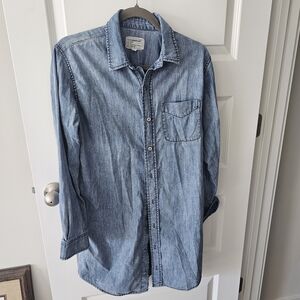 Current/Elliott Light Blue Denim Shirt
